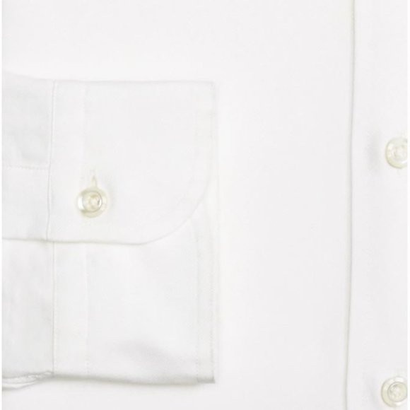 Men's Brooks Brothers White Button Down Oxford - Picture 2 of 4